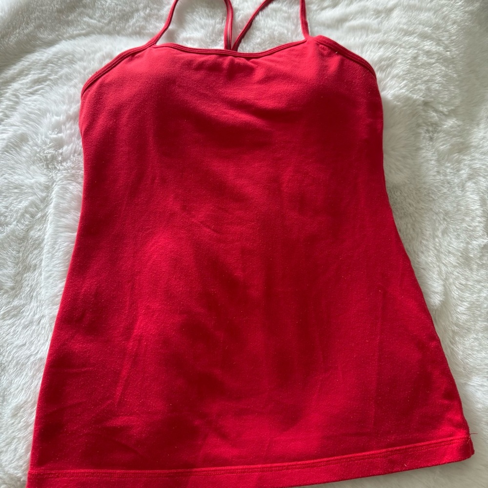 lululemon athletica Vibrant Red Camisole